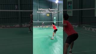 Try this the next time you return service 🙌 #badminton