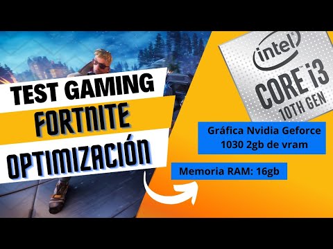 INTEL I3 10100F TEST GAMING FORTNITE 2024  ¿Vale la pena?