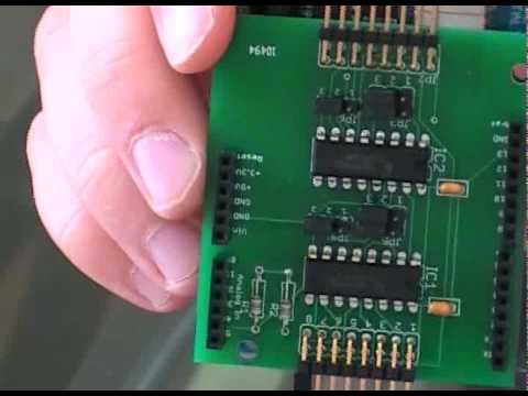 Arduino I2C Expander Shield Demo