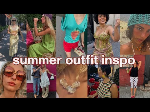 my summer outfit rotation! styling tips for how to look cute when it’s hot!!