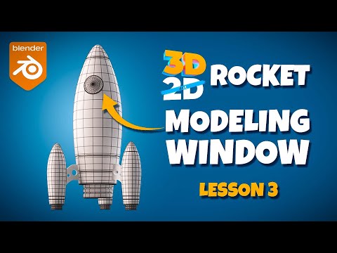 Blender Beginner Tutorial - Part 3 (Modeling Window)
