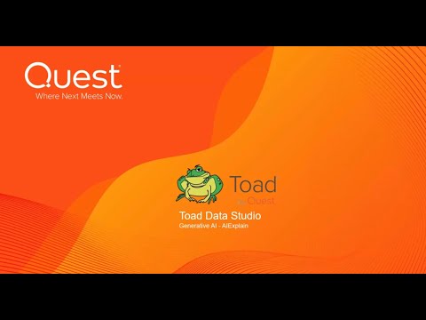 Toad Data Studio - AIExplain