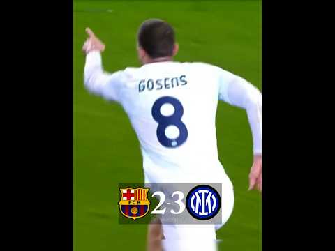 Barca Vs interMilan 2023 Defense😮‍💨