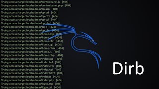 [Kali Linux Tricks] #4 - Find page login website using Dirb tool