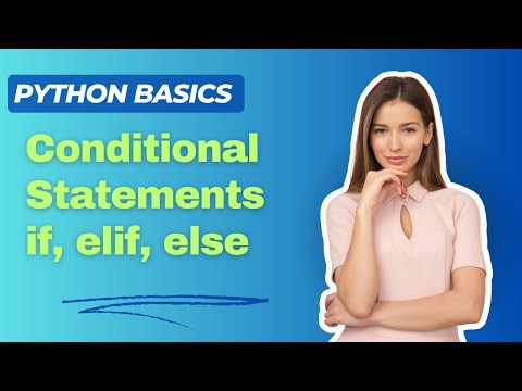 Python Basics 8: Conditional Statements (if, elif, else) #python #conditionals #if #elif