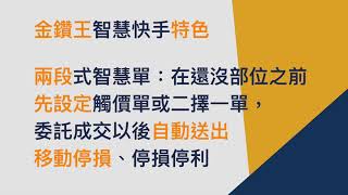 國票金鑽王『智慧快手』快速攻略