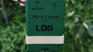 PRC/47 Military antenna upgrade with a 4:1 Unun from LDG