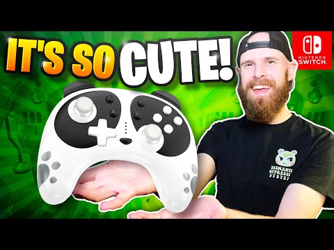 Panda Controller for Nintendo Switch! Size/Function/Durability Details!