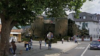German City Julich under allied occupation after the surrrender of Germany  1945