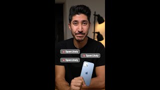 How to Block Spam Calls on iPhone #Shorts