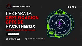 Hablando de la CERTIFICACION de HackTheBox CPTS - (Certified Penetration Testing Specialist)