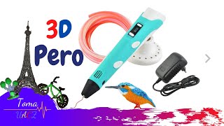 3d pero s LCD displejem 3D Printing Pen Pack!