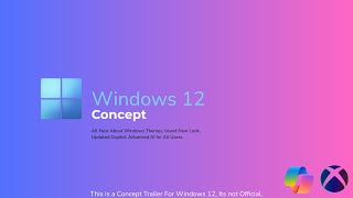 Windows 12 First Look | Concept (Teaser) | Introducing Microsoft Windows 12