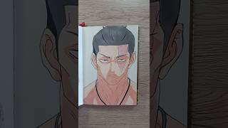Aoi Todo drawing from Jujutsu Kaisen #aoitodo #jujutsukaisen #shortvideo #anime