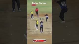 Out or notout comment #cricket #shorts #viral #trending