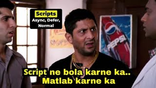 Defer Vs Async Vs Normal Scripts | Interview Prep | Browser Module | Web Dev In Hindi