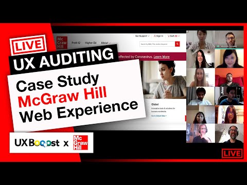 How to do UX audits: McGraw Hill demo LIVE