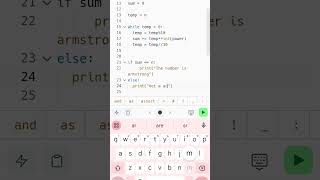 To find whether the number is armstrong or not | #coding #harrybhai #Day-7 of Let's crack it up