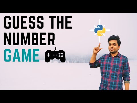 Guess the number game using python| Python project| Learn python