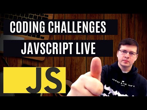 Solving Coding Challenges Live in Javascript