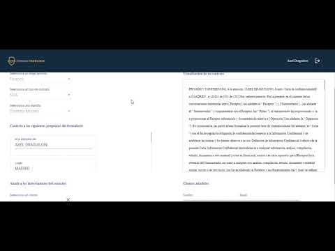 Create Smart Legal Contracts in 60 seconds flat