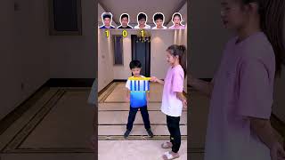 Catch The Stick Challenge, The Little Boy Reacts Very Quickly! #Funnyfamily #Partygames #Shorts