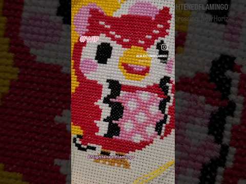 #WIP #ACNH #CrossStitch