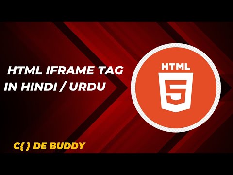 HTML Iframe Tag Tutorial in Hindi / Urdu