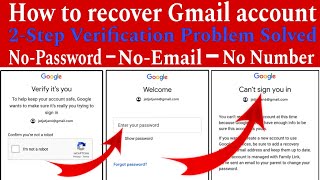 How To Recover Gmail Account || Gmail Account Recovery kaise kare 2024 || Google Account Recovery