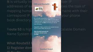 AWS: DNS and Route53  #aws  #awsccp #exam #cloudcomputing #Dns #routing #route53