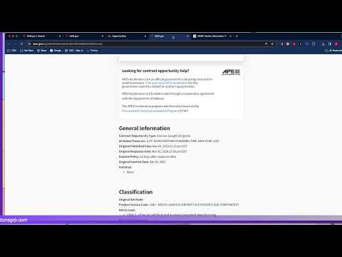 Efficient Contract Sourcing :SAM, State Portals, GovConCore Apps & more!