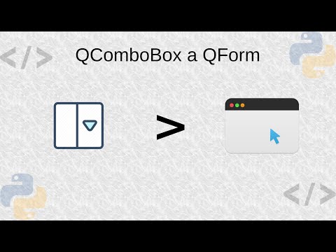 Python - QComboBox en formulario