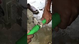 ppr pipe welding tutorial😨#shorts #youtubeshorts