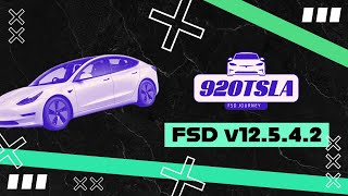 FSDv12.5.4.2 on AI3: GREEN LIGHT PHANTOM BREAK Drive