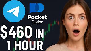 $460 in 1 Hour | Live Pocket Option Signals | AI-Powered Binary Option Trading Signals