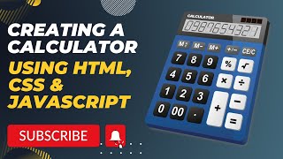 Creating a Calculator using HTML, CSS & JavaScript || JavaScript project