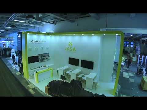 Timelapse opbouw Fruit Logistica