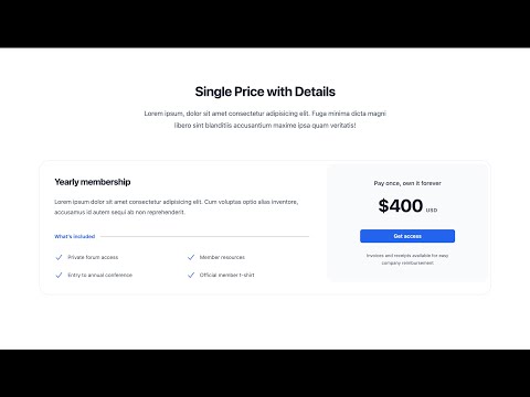 Build A Stunning Price Component With TailwindCSS & React