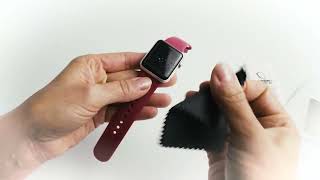 Screenshield application for smartwatch display