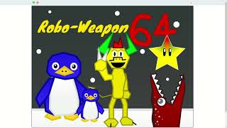 ROBO-WEAPON CORRUPTED THIS MARIO GAME! (Dino-Weapon Plays: Robo-Weapon 64 - Frosty Frosty Peak)