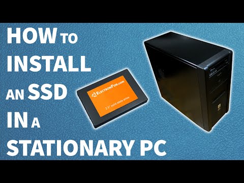 How to install an SSD in a stationary PC | computer tutorial