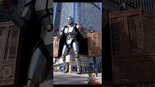 "Mind-Blowing 3D Robot Illusion Shocks Judges on America's Got Talent!"#agt2024 #shorts #short
