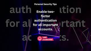 Cyber Security Awareness - Personal Security Tips - Part - 9 #onlinesafety #cyberawareeverywhere