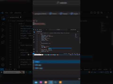 HTML & CSS Animation Project. | #shorts #coding #viral