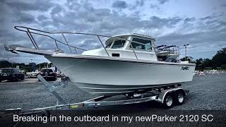 My new Parker 2120 Sport Cabin