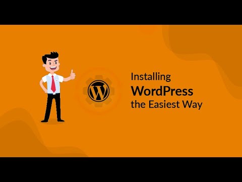 Installing WordPress the easiest way