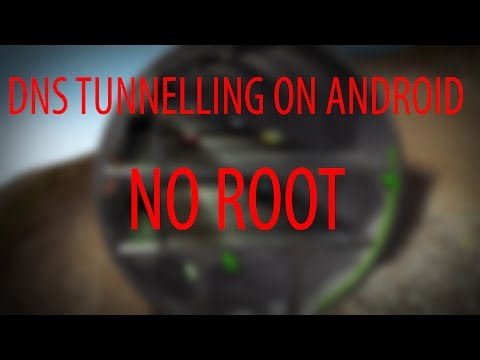 DNS TUNNEL ON ANDROID (NO ROOT)
