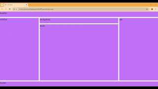 Responsive website layout using css grid | CSS Grid | html & CSS project.