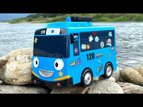 Tayo The Little Bus☆Let's look for little friends by the river!