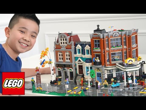 Building The Book Shop Lego City CKN